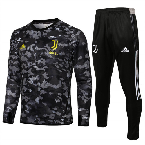 Juventus Training Jacket Suit 21/22 Black grey