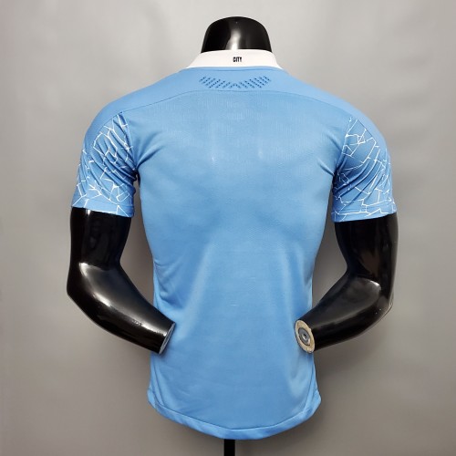 Manchester City Home Player Jersey 20/21