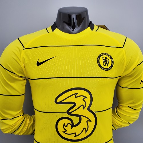 Chelsea Away Player Long Sleeve Jersey 21/22