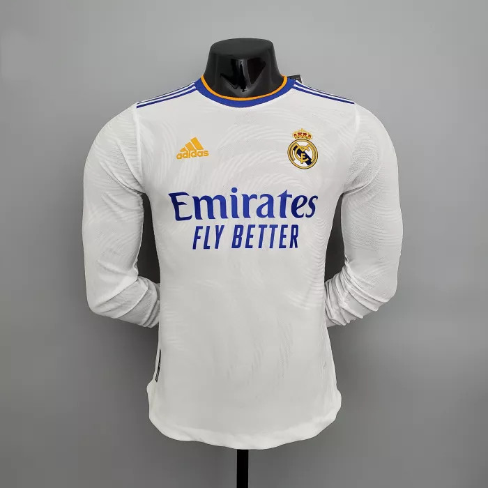 Real Madrid Home Player Long Sleeve 