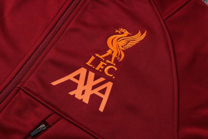 Liverpool Training Jacket Suit 21/22 Red