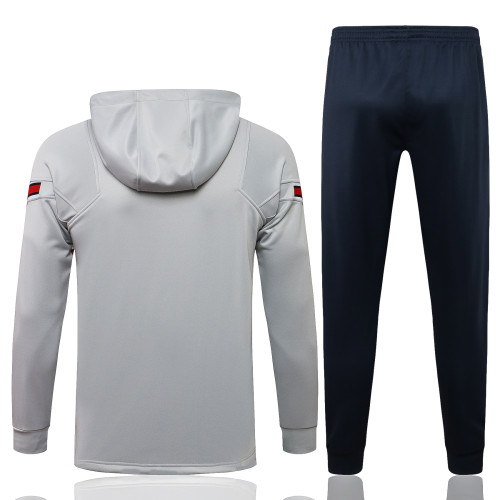 Paris Saint Germain X Jordan Training Jacket Suit 21/22 Gray