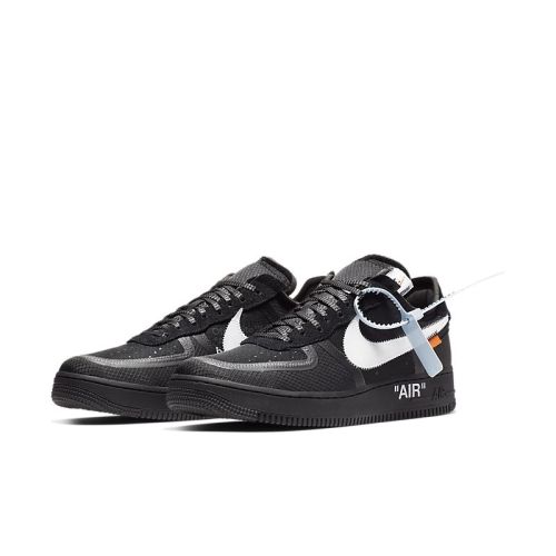 Off-White x Nike Air Force 1 Fluorescent Black