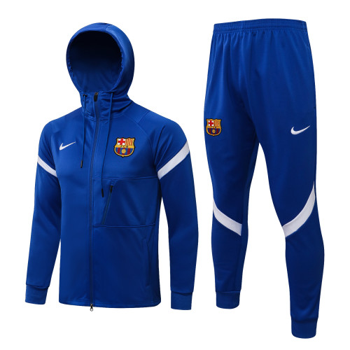 Barcelona Training Jacket Suit 21/22 Blue