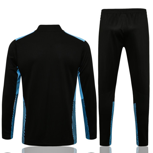 Marseille Training Jersey Suit 21/22 Black