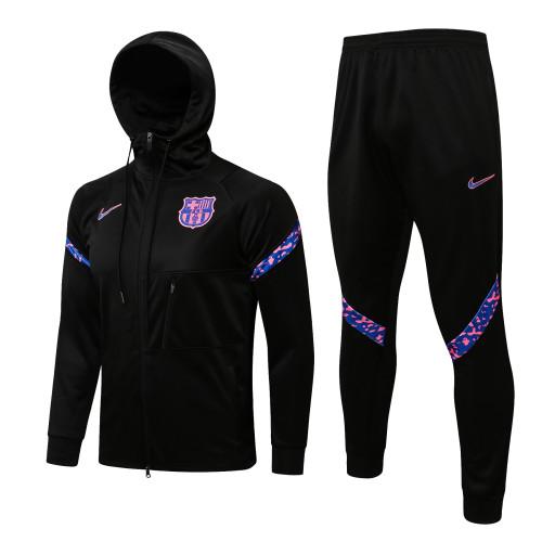 Barcelona Training Jacket Suit 21/22 Black