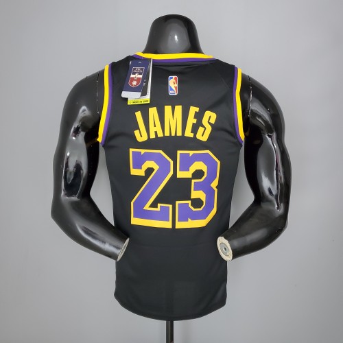 LeBron James Los Angeles Lakers 2020/21 Swingman Jersey Black