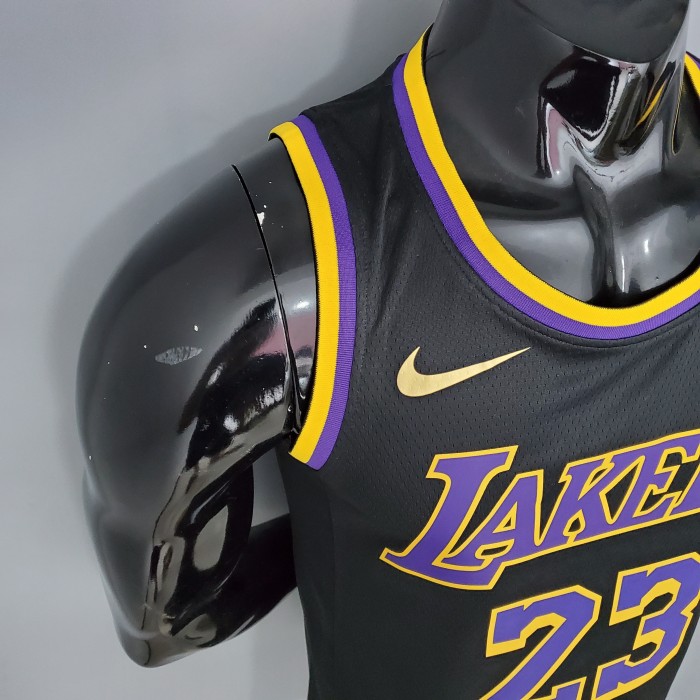 LeBron James Los Angeles Lakers 2020/21 Swingman Jersey Black