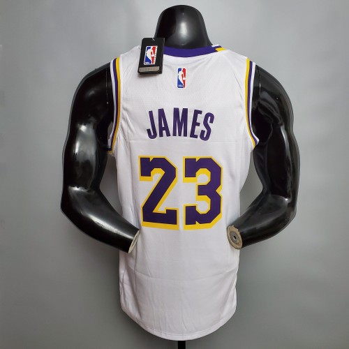 LeBron James Los Angeles Lakers 2020/21 Swingman Jersey White