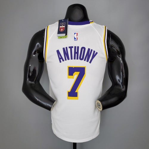 Carmelo Anthony Los Angeles Lakers 2020/21 Swingman Jersey White