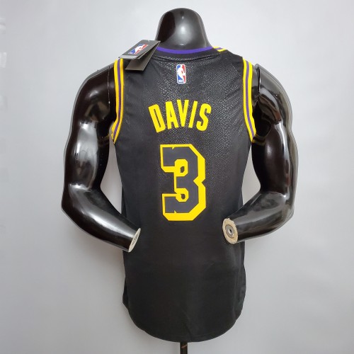 Anthony Davis Los Angeles Lakers 2020/21 Swingman Jersey Black