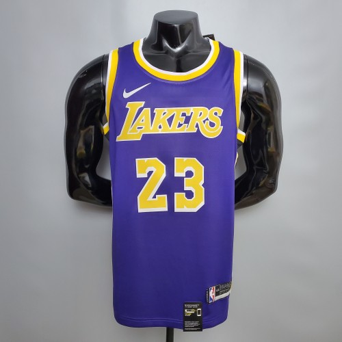 LeBron James Los Angeles Lakers 2020/21 Swingman Jersey Purple