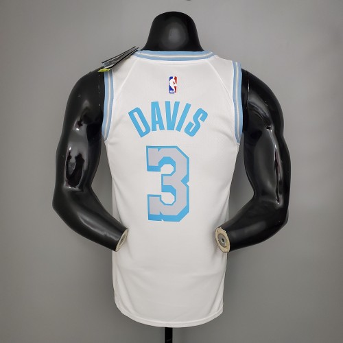 Anthony Davis Los Angeles Lakers 2020/21 Swingman Jersey White