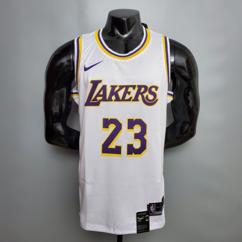 LeBron James Los Angeles Lakers 2020/21 Swingman Jersey White