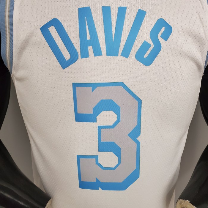 Anthony Davis Los Angeles Lakers 2020/21 Swingman Jersey White