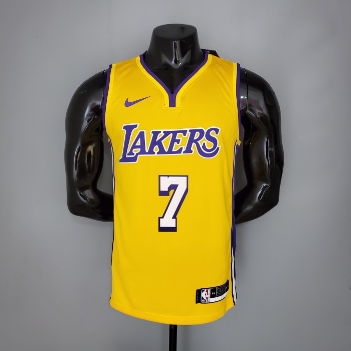 Carmelo Anthony Los Angeles Lakers 2020/21 Swingman Jersey Yellow