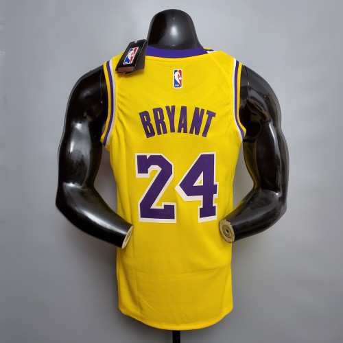Kobe Bryant Los Angeles Lakers Swingman Jersey Yellow