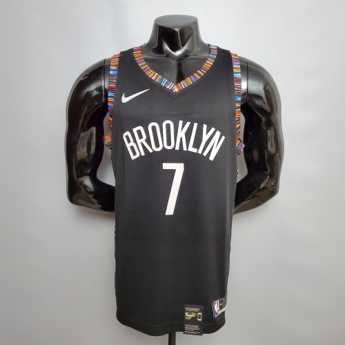 Kevin Durant Brooklyn Nets City Version Swingman Jersey Black