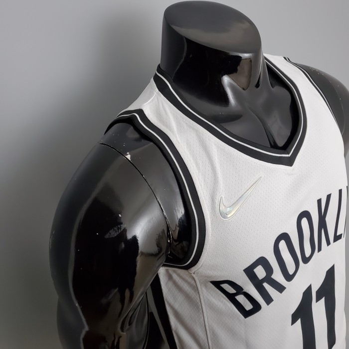 Kyrie Irving Brooklyn Nets 75th Anniversary Swingman Jersey White