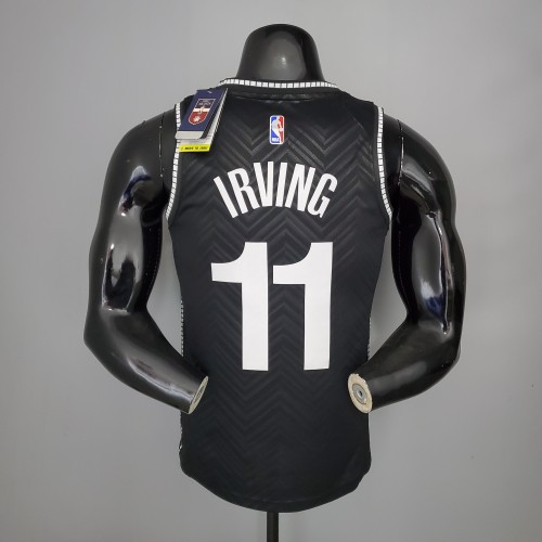 Kyrie Irving Brooklyn Nets Bonus Edition Swingman Jersey Black
