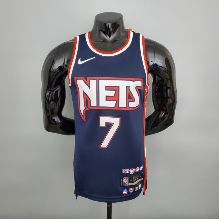 Kevin Durant Brooklyn Nets 2022 75th Anniversary Swingman Jersey Royal Blue