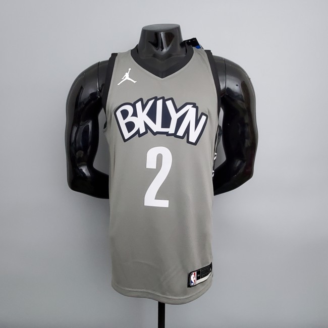 Blake Griffin Brooklyn Nets Flying Man Swingman Jersey Gray