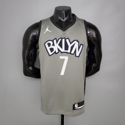 Kevin Durant Brooklyn Nets Flying Man Swingman Jersey Gray