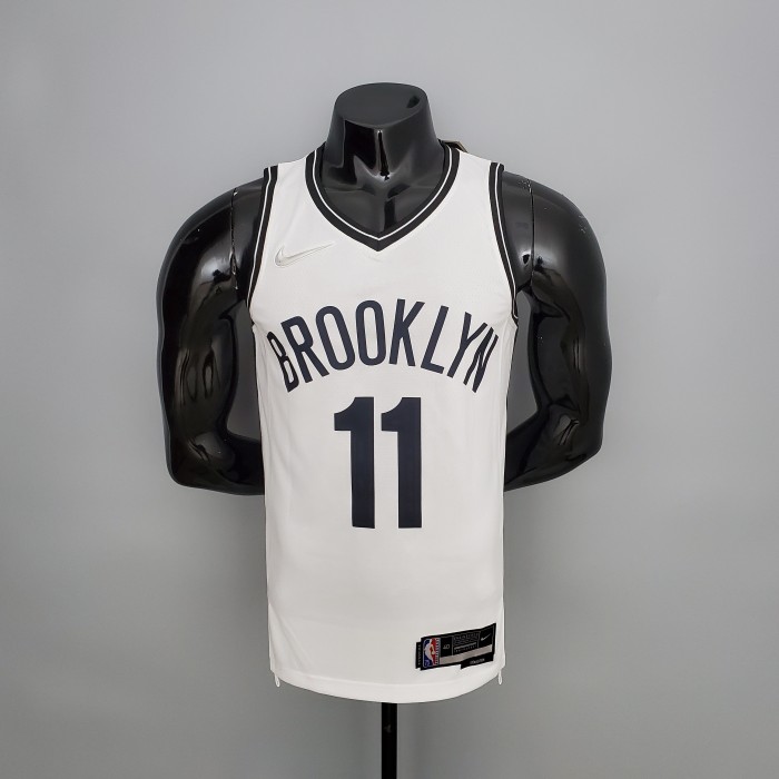 Kyrie Irving Brooklyn Nets 75th Anniversary Swingman Jersey White