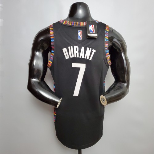 Kevin Durant Brooklyn Nets City Version Swingman Jersey Black