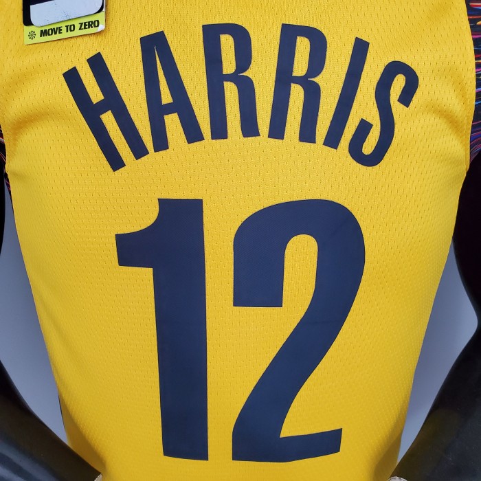 Joe Harris Brooklyn Nets Commemorative Edition Swingman Jersey Yellow