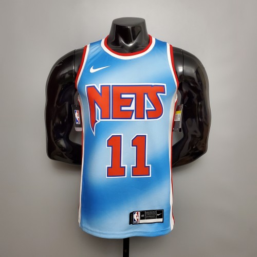 Kyrie Irving Brooklyn Nets Retro Limited Edition Blue Swingman Jersey