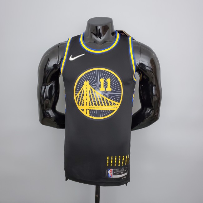 Klay Thompson Golden State Warriors 2022 75th Anniversary Swingman Jersey Black