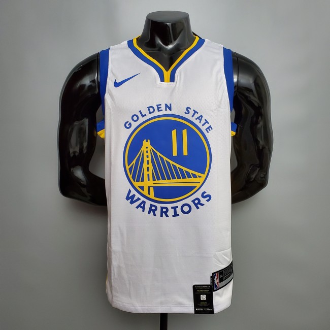 Klay Thompson Golden State Warriors Swingman Jersey White