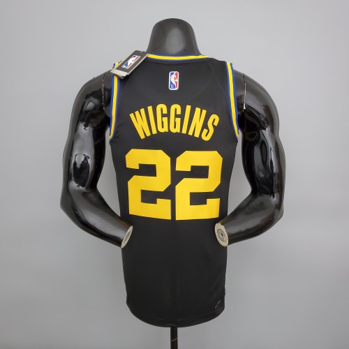 Andrew Wiggins Golden State Warriors 75th Anniversary Swingman Jersey Black