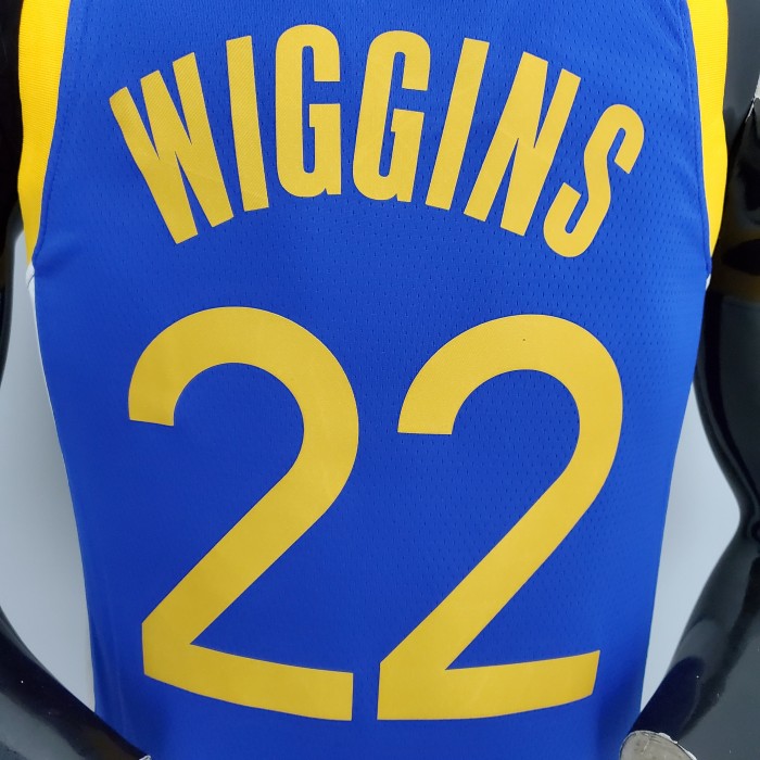 Andrew Wiggins Golden State Warriors 75th Anniversary Swingman Jersey Blue