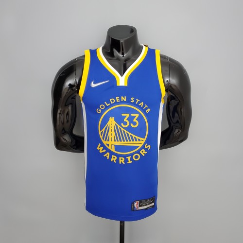 James Wiseman Golden State Warriors 75th Anniversary Swingman Jersey Blue