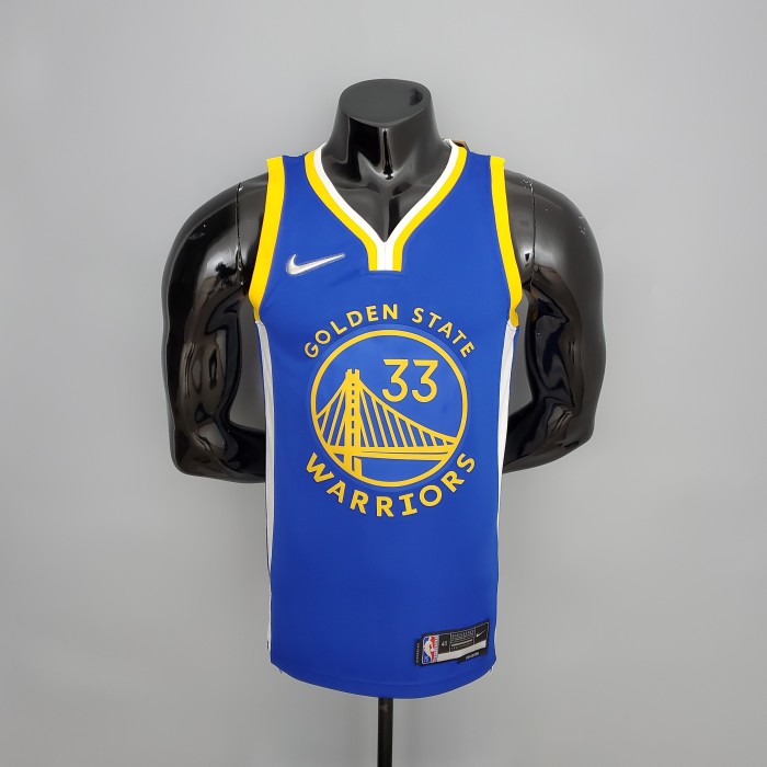 James Wiseman Golden State Warriors 75th Anniversary Swingman Jersey Blue