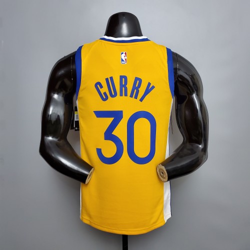 Stephen Curry Golden State Warriors Swingman Jersey Yellow