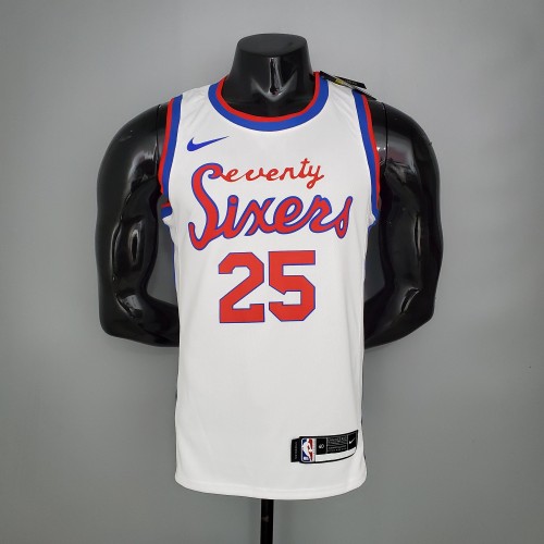 Ben Simmons Philadelphia 76ers Retro Limited Edition Swingman Jersey White
