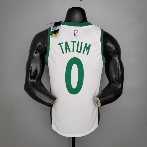 Jayson Tatum Boston Celtics City Edition Swingman Jersey White