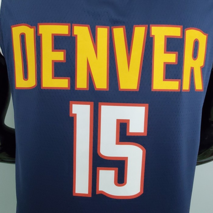 Nikola Jokic Denver Nuggets Swingman Jersey Navy Blue