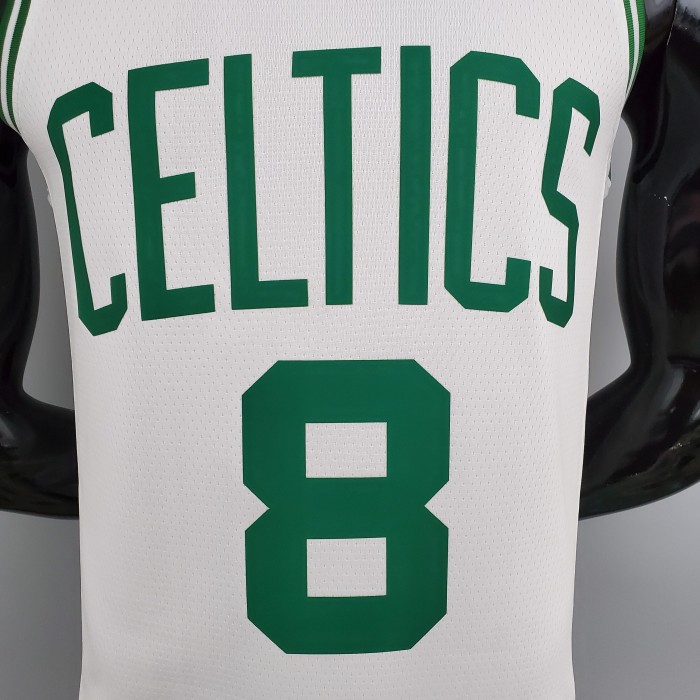 Kemba Walker Boston Celtics 75th Anniversary Swingman Jersey White