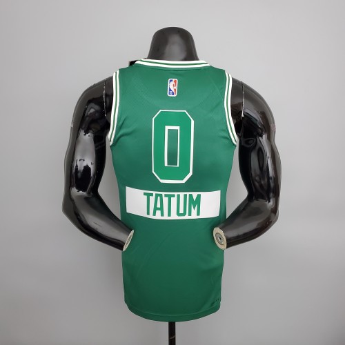 Jayson Tatum Boston Celtics Teltes City Edition 2022 Swingman Jersey Green