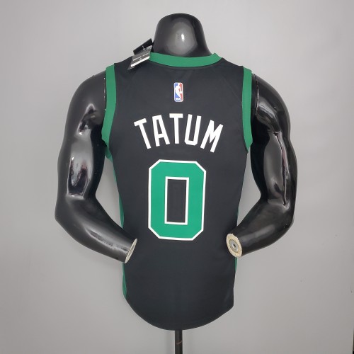 Jayson Tatum Boston Celtics Theme Black Swingman Jersey