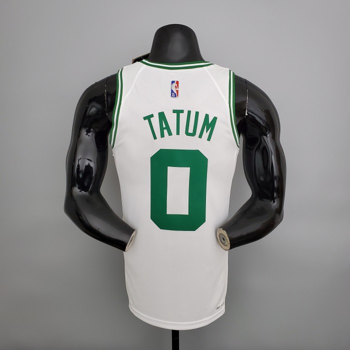 Jayson Tatum Boston Celtics 75th Anniversary Swingman Jersey White