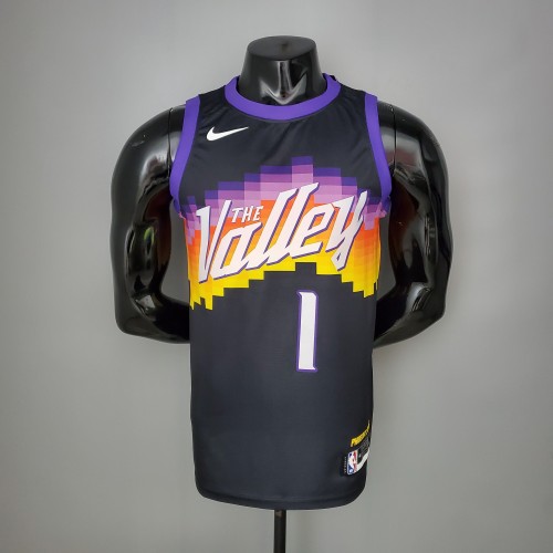 Devin Booker Phoenix Suns City Edition Swingman Jersey Black