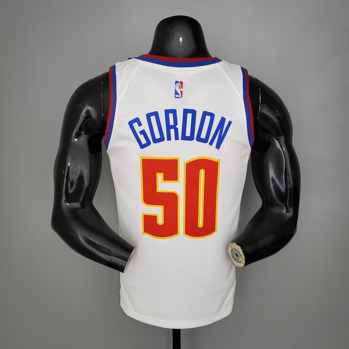 Aaron Gordon Denver Nuggets Bonus Edition Swingman Jersey White