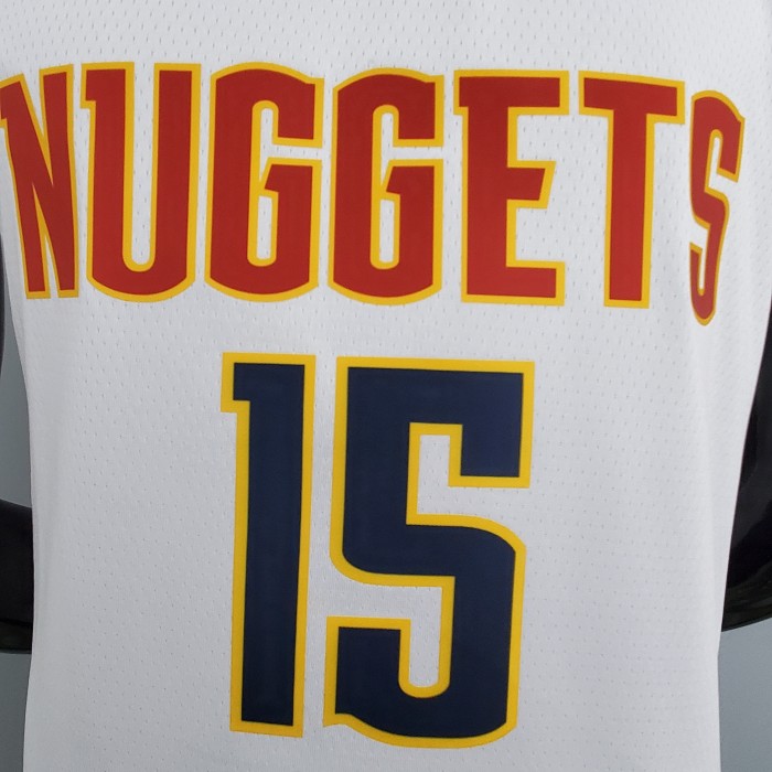 Nikola Jokic Denver Nuggets Swingman Jersey White