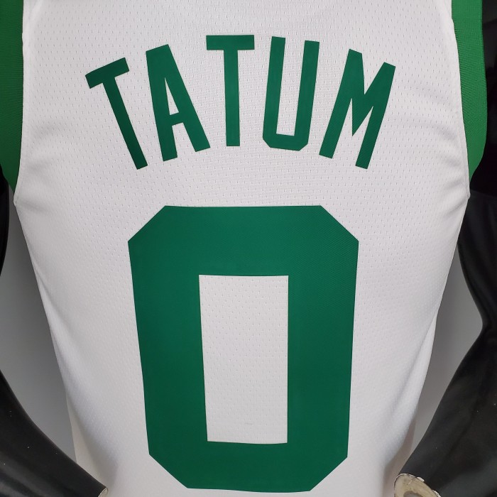 Jayson Tatum Boston Celtics 75th Anniversary Swingman Jersey White