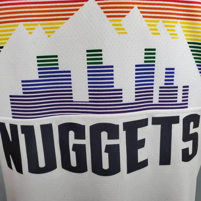 Nikola Jokic Denver Nuggets City Edition Swingman Jersey White